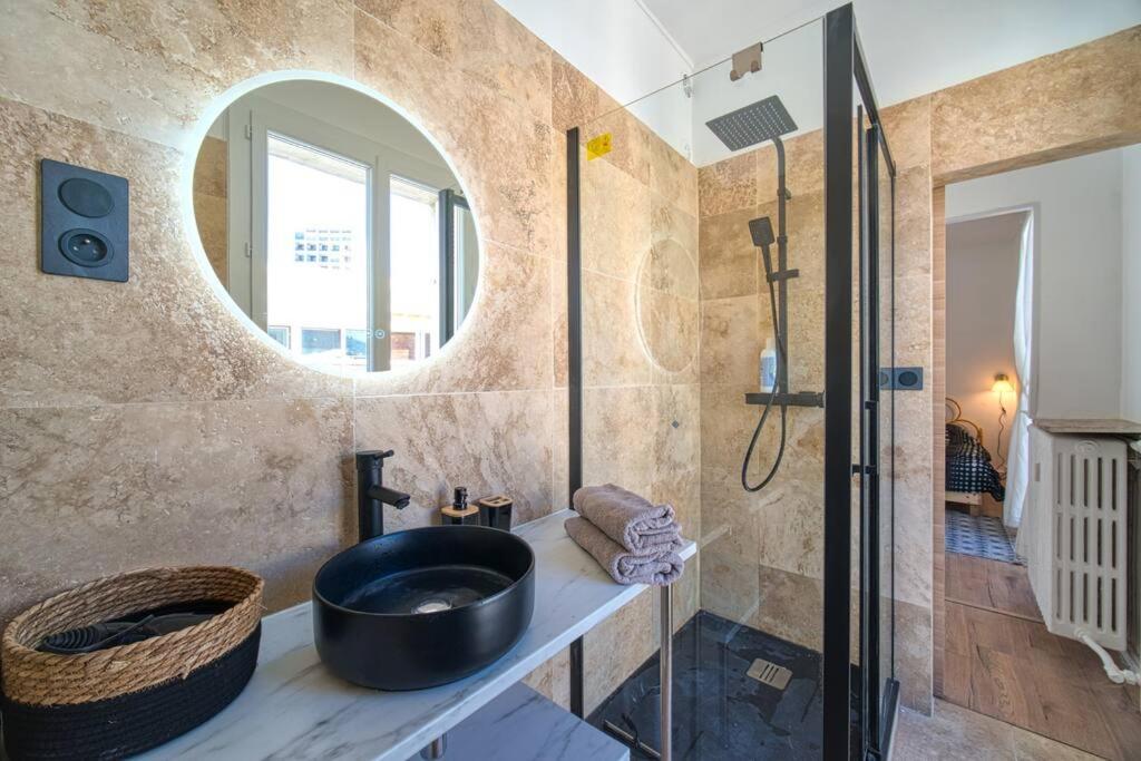 Appartement Tout Equipe Vieux Port 4 Couchages Marseille Exterior photo